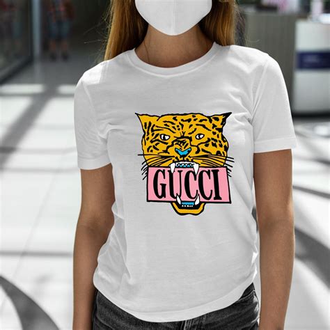 gucci t shirt mens tiger|Gucci tiger collar shirt.